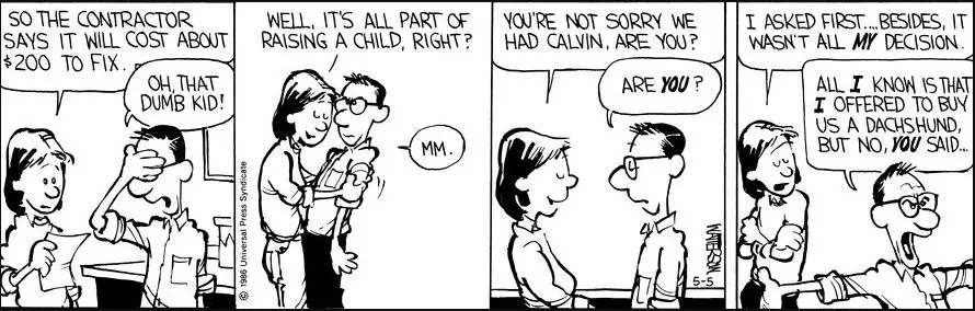 The Unsung Heroes: Calvin's Parents in 'Calvin and Hobbes'