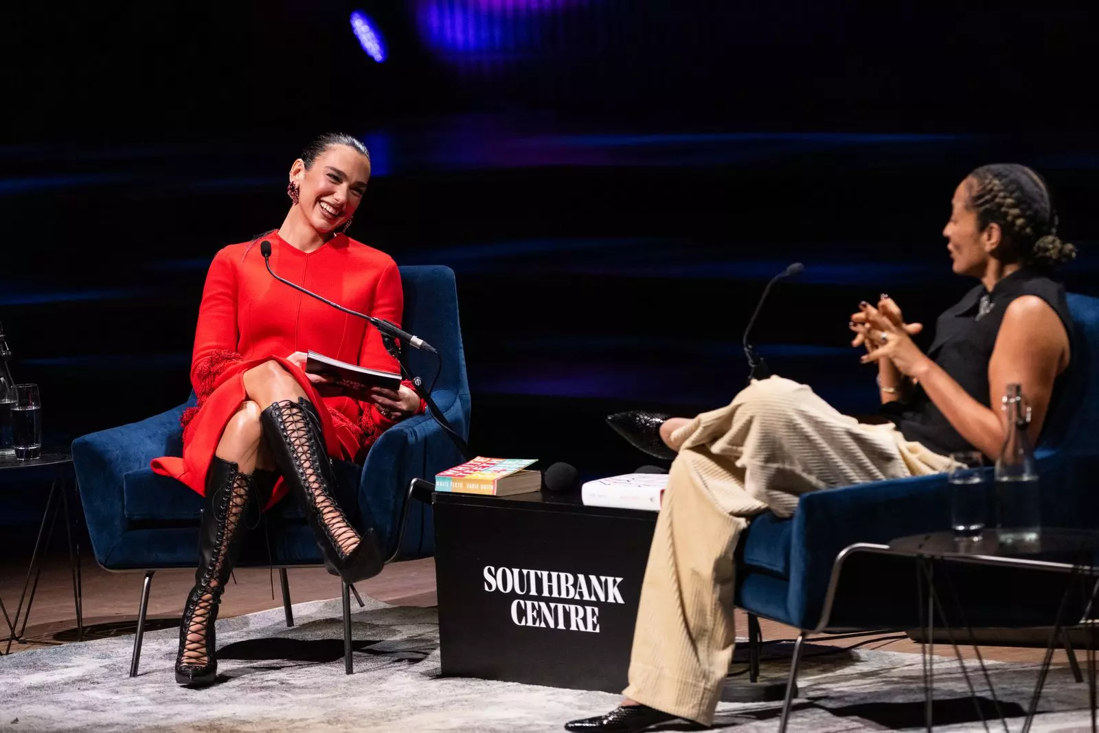 Dua Lipa's Stylish Literary Engagements at London's Literature Festival
