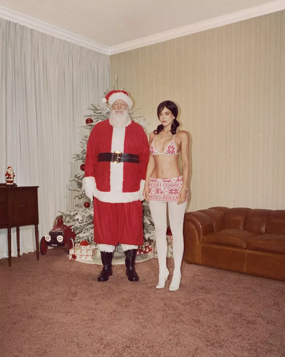 Skims Unveils Festive Holiday Collection Featuring Kardashian-Jenner Sisters