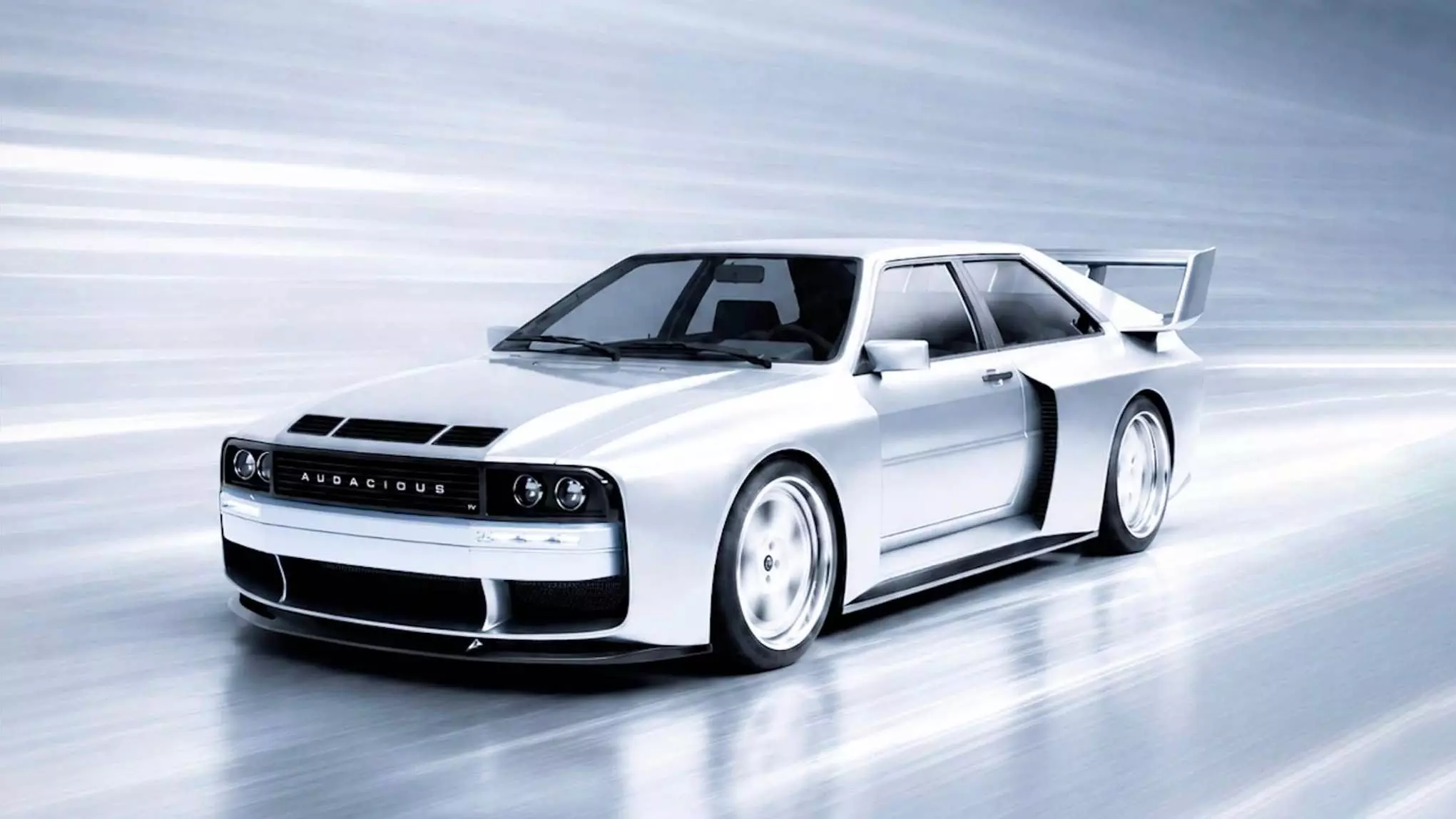 Audacious IV: A Legendary Audi Quattro Reimagined with a High-Revving V8