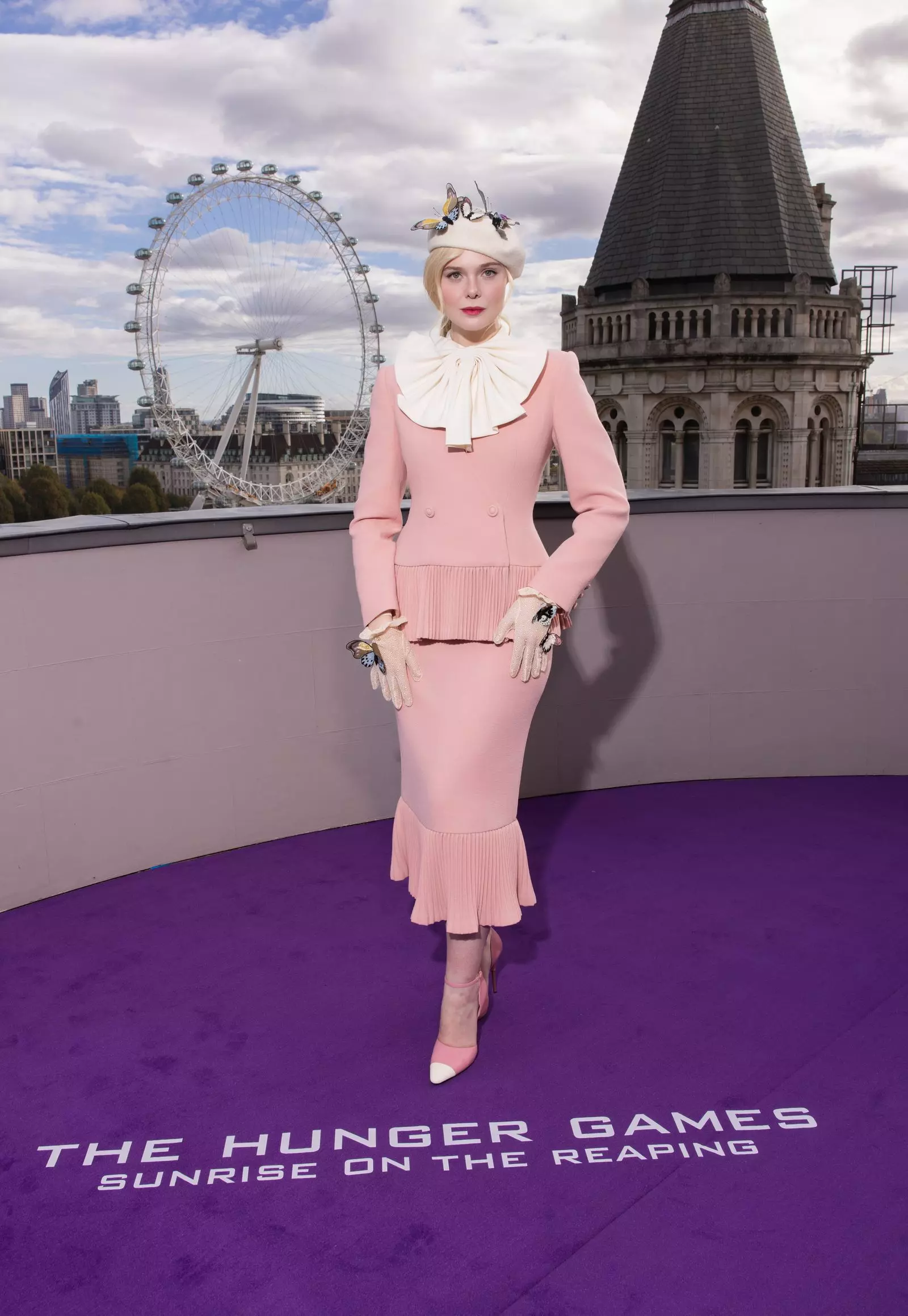Elle Fanning's Avant-Garde Style for 'The Hunger Games' Press Tour