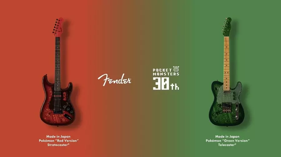 Pokémon and Fender Unite for 30th Anniversary Guitar Collaboration