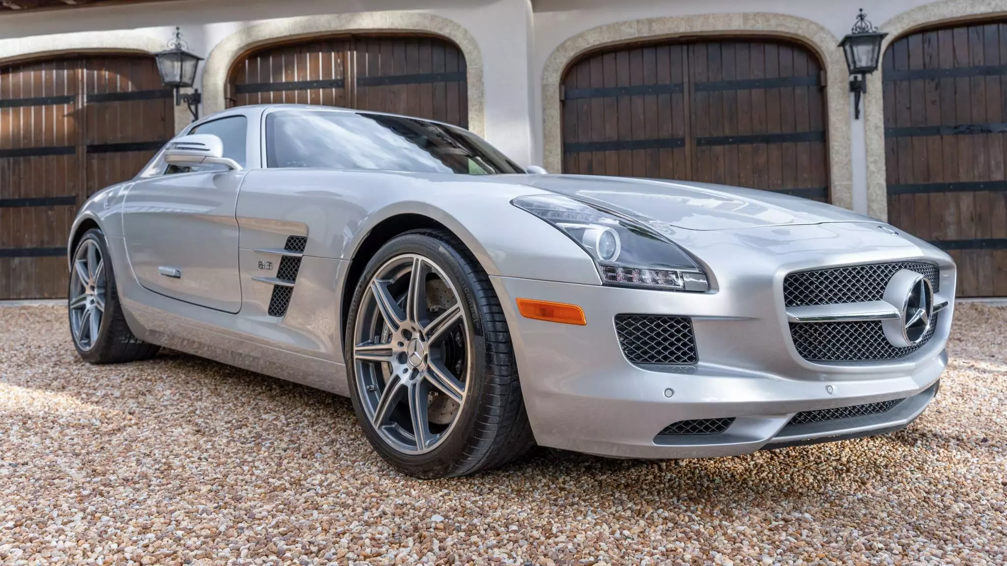Rare 2011 Mercedes-Benz SLS AMG with Low Mileage Heads to Auction